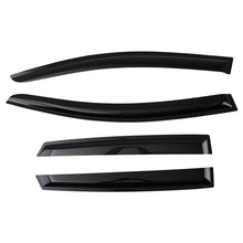 Load image into Gallery viewer, 4pc Front Rear Deflectors geschikt voor Opel Vauxhall Astra J MK6 2009-16 Outside Mount