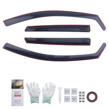 Load image into Gallery viewer, In-Channel Wind Deflectors geschikt voor Toyota Auris 2012-2019 4PC Black Tinted
