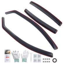 Load image into Gallery viewer, 4pc Acrylic Rain Guards geschikt voor Mercedes A Class W176 5 Door 2012-2018 Smoke