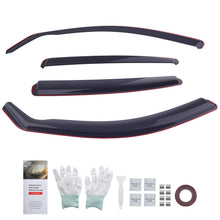 Load image into Gallery viewer, Wind Deflectors 4pc Tinted geschikt voor BMW 3 Series F30 2012-2018 4 Door Saloon