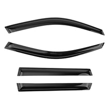 Load image into Gallery viewer, Wind Deflectors Guard Kit geschikt voor BMW X5 E53 1999-2006 Outside Mount Black Tinted
