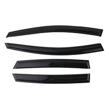 Load image into Gallery viewer, Wind Deflectors Visor geschikt voor Ford Fiesta 2008-2017 Outside Mount Black4PC