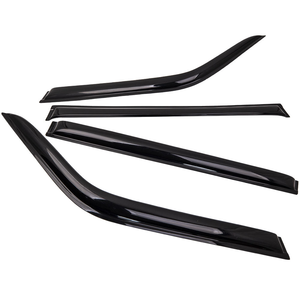 4 Weather Weathershields geschikt voor Nissan Patrol Y61 GU 98-18 Window Door Visor New