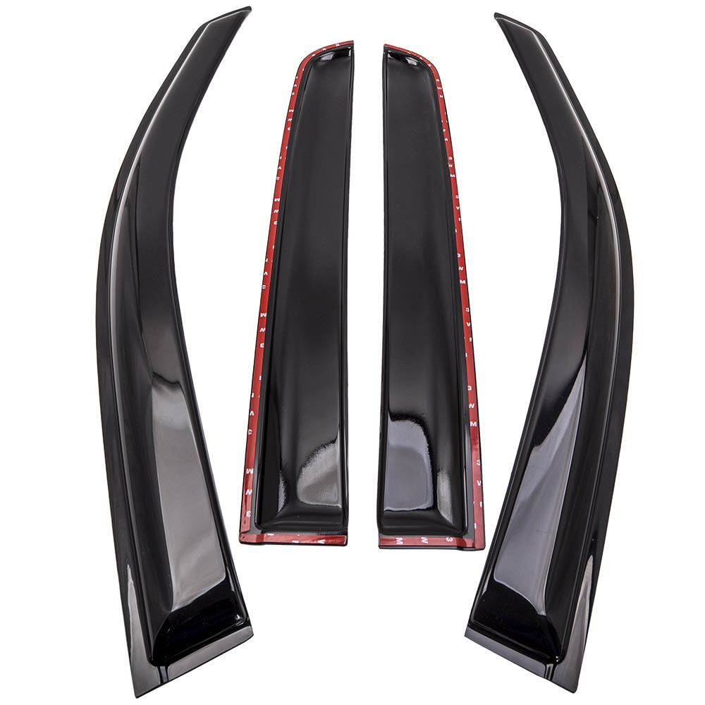 4pc Weathershield Weather Shield Visor geschikt voor Toyota Hilux Double Cab 2005-2014 New