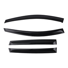 Load image into Gallery viewer, Acrylic Door Wind Guards geschikt voor Ford Kuga 2012-2019 Outside Mount Black 4pc Set