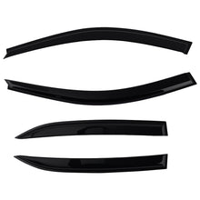 Load image into Gallery viewer, Door Wind Deflectors geschikt voor Mercedes E-Class 2009-2016 Outside Mount 4PCS Black Set