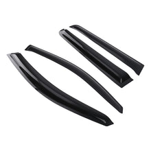 Load image into Gallery viewer, Door Rain Shields geschikt voor Mitsubishi Outlander 2012-2020 Outside Mount Black 4PC Set