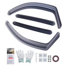 Load image into Gallery viewer, 4pcs In-Channel Wind Deflectors geschikt voor Nissan Qashqai 2007-2013 Rain Guards