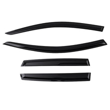 Load image into Gallery viewer, Side Rain Visor Wind Deflectors geschikt voor Renault Clio MK5 2019-Up Black Hatchback