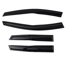 Load image into Gallery viewer, Wind Deflectors geschikt voor SEAT IBIZA MK4 5-Door 2008-2017 Window Guards Black Set