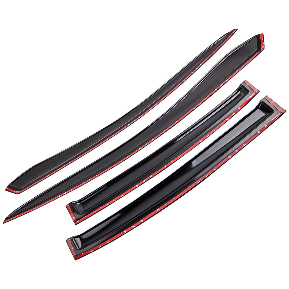 4pcs Weathershields Window Visors compatible for Holden Commodore VT VX VY VZ Sedan 97-05