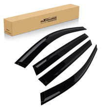 Load image into Gallery viewer, FrontRear Guards geschikt voor BMW X1 F48 2015-2022 Window Wind Deflectors Black 4pcs