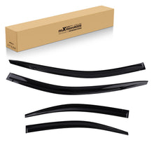 Load image into Gallery viewer, 4pc Wind Deflectors geschikt voor Toyota Yaris MK3 2011-2020 Window Rain Guards Black Set