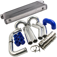 Load image into Gallery viewer, 600x300x76mm Universal Intercooler Interenfriadore + Kit de tubería tubo 3 76mm