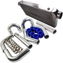 Load image into Gallery viewer, 600x300x76mm Intercooler Refroidisseur Intermédiaire + 3 76mm Piping Pipe Kit