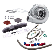 Load image into Gallery viewer, T04E Turbo + Oil Line + Manifold Kit compatible with Nissan Patrol Safari Y60 Y61 TD42 TB42