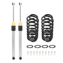 Load image into Gallery viewer, Compatible for HUMMER H2 2003-09 Rear Suspension Air Bag/Coil Spring Conversion Shocks TUV