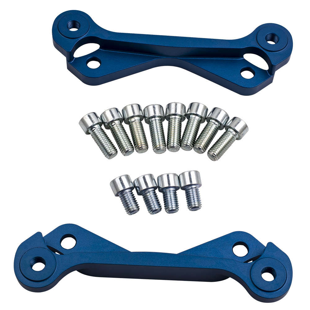 Brake Caliper Adapter Rear, compatible with Subaru WRX RS FHI 2 Pot, TUV approved
