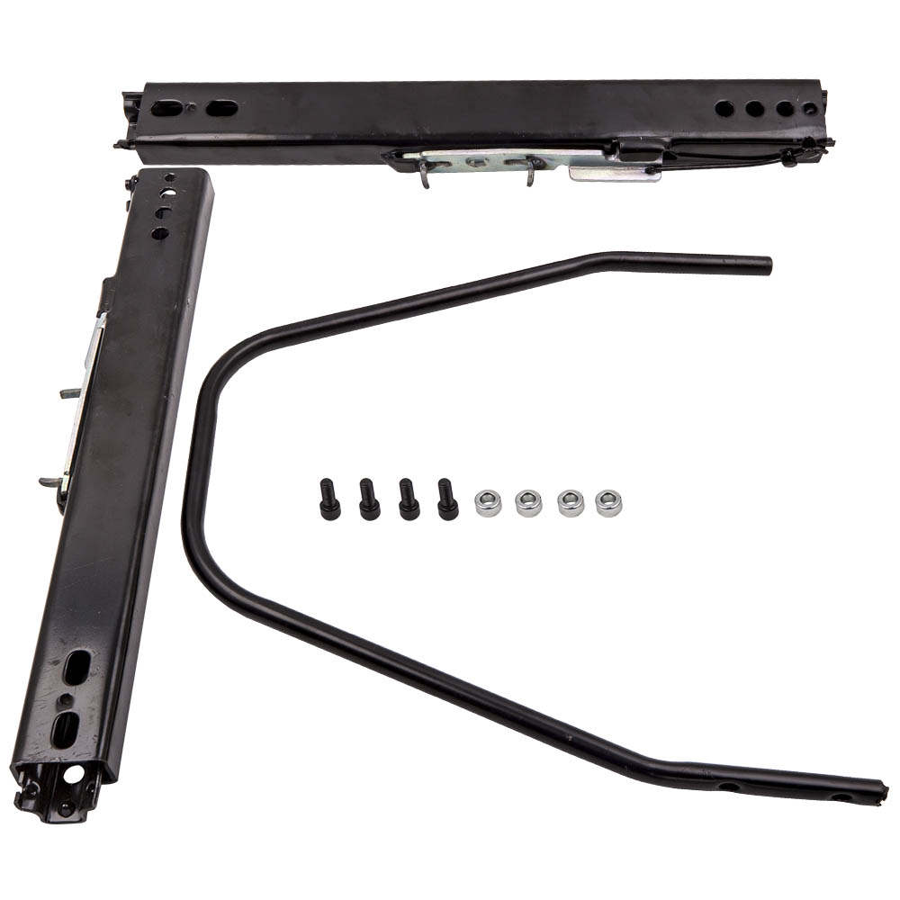 Universal Double Locking Competition Bucket compatible for Seat Sliders/Runners Kit
