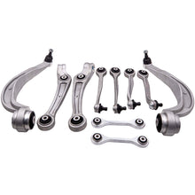 Load image into Gallery viewer, 10-Piece Control Arm Kit Upper+Lower Front compatible with Audi A4 8k B8 A5 8t 07-09 8f