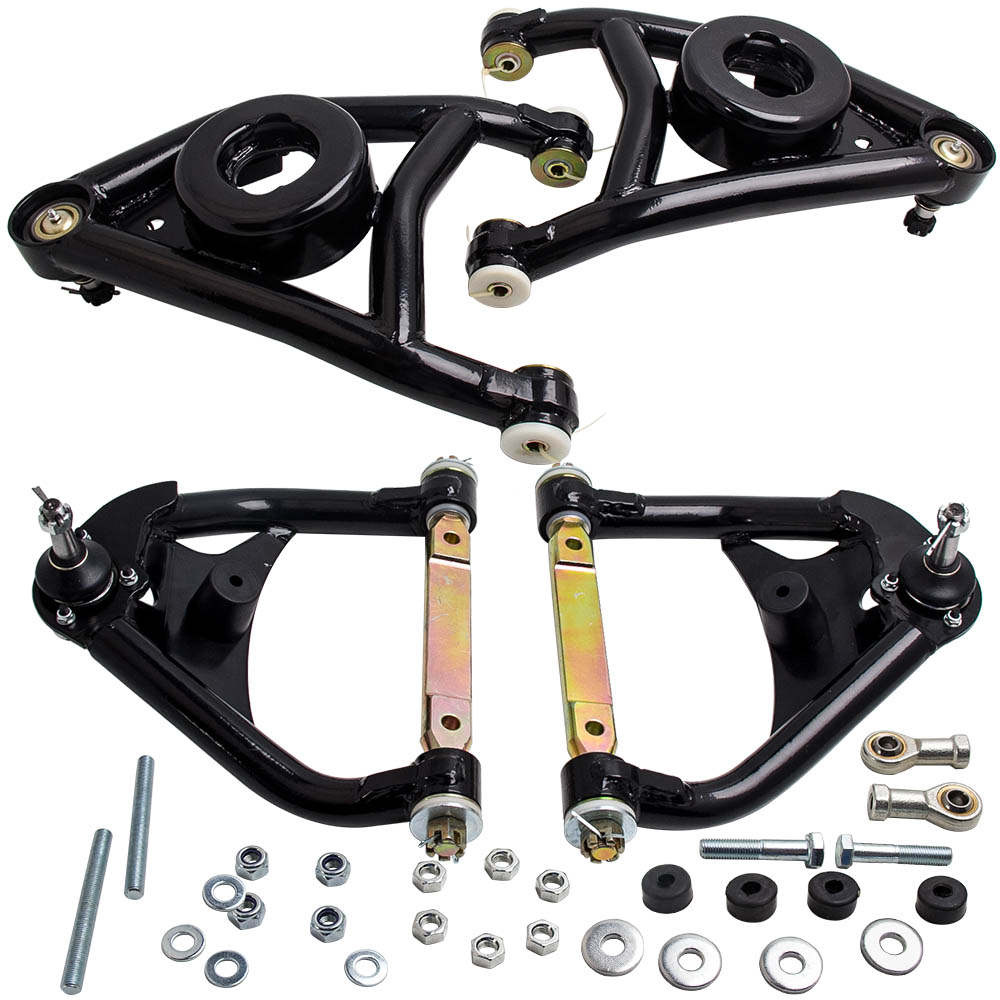 For Chevy Chevelle 64-1972 AD Heavy Duty Tubular Upper Lower Control Arms A Body