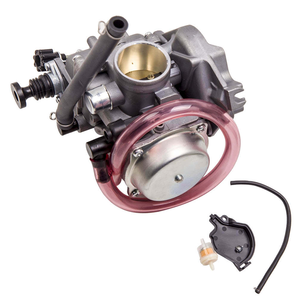 Carburetor W/ Cover Washer compatible with Kawasaki Bayou 400 KLF400 4x4 1993-1995