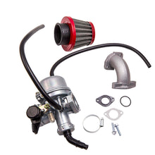 Load image into Gallery viewer, Carburetor For Pit Dirt Bike 110cc 125cc PZ22 22mm W/ Intake Pipe Air Filter