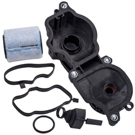 Compatible for BMW E46 M57 PCV Crankcase Oil Vent Breather Filter Kit [1998-2005]