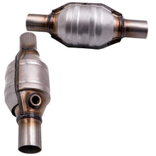 Load image into Gallery viewer, 2x 53004 2 inch 2" Universal High Flow Performance Catalytic Converter