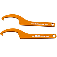 Load image into Gallery viewer, 2x Coilovers Adjustment Tool Steel Spanner Wrenches for Aftermarket Coilovers