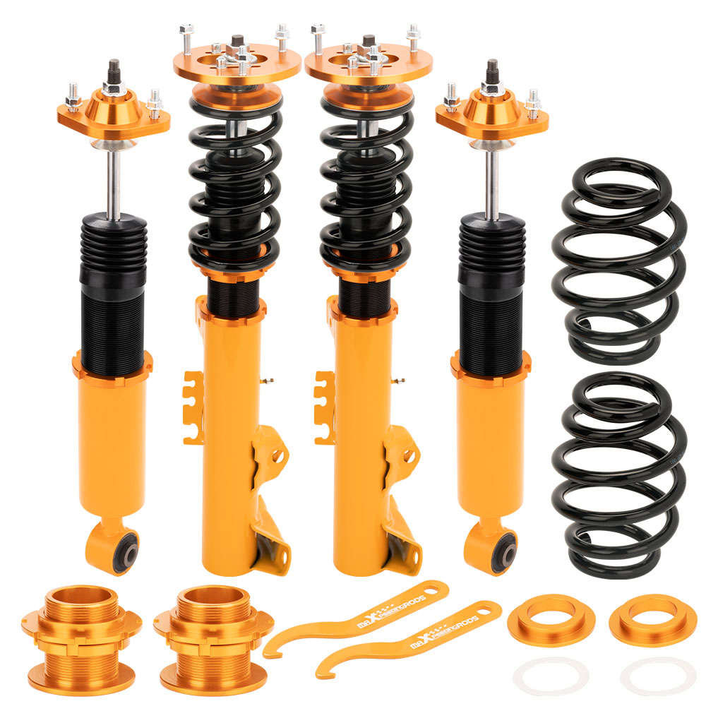 Height Adjustable Coilover Suspension Kit compatible with BMW 3 Series E36 91-99 318i 320i