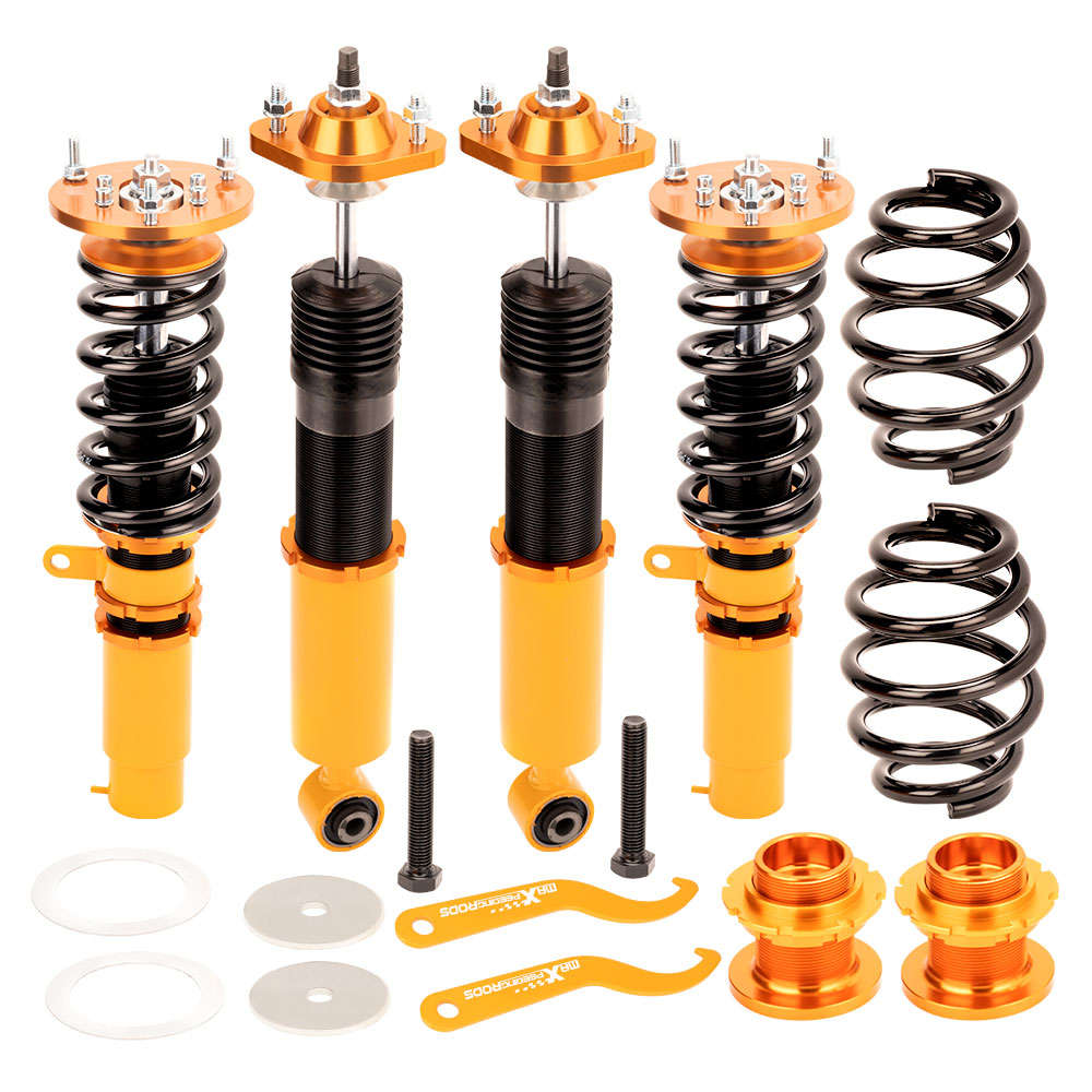 Height Adjustable Coilover Suspension Kit compatible with BMW E46 3 Series 1998 - 2006 325i 323i 328i 320i 330xi