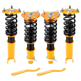 Compatible for Honda Prelude 1992-2001 Complete Coilover Suspension Lowering No Damper