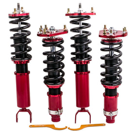 Compatible with Honda Prelude Adjustable Height Shock Absorber Suspension Kit Coilovers 1992 - 2001