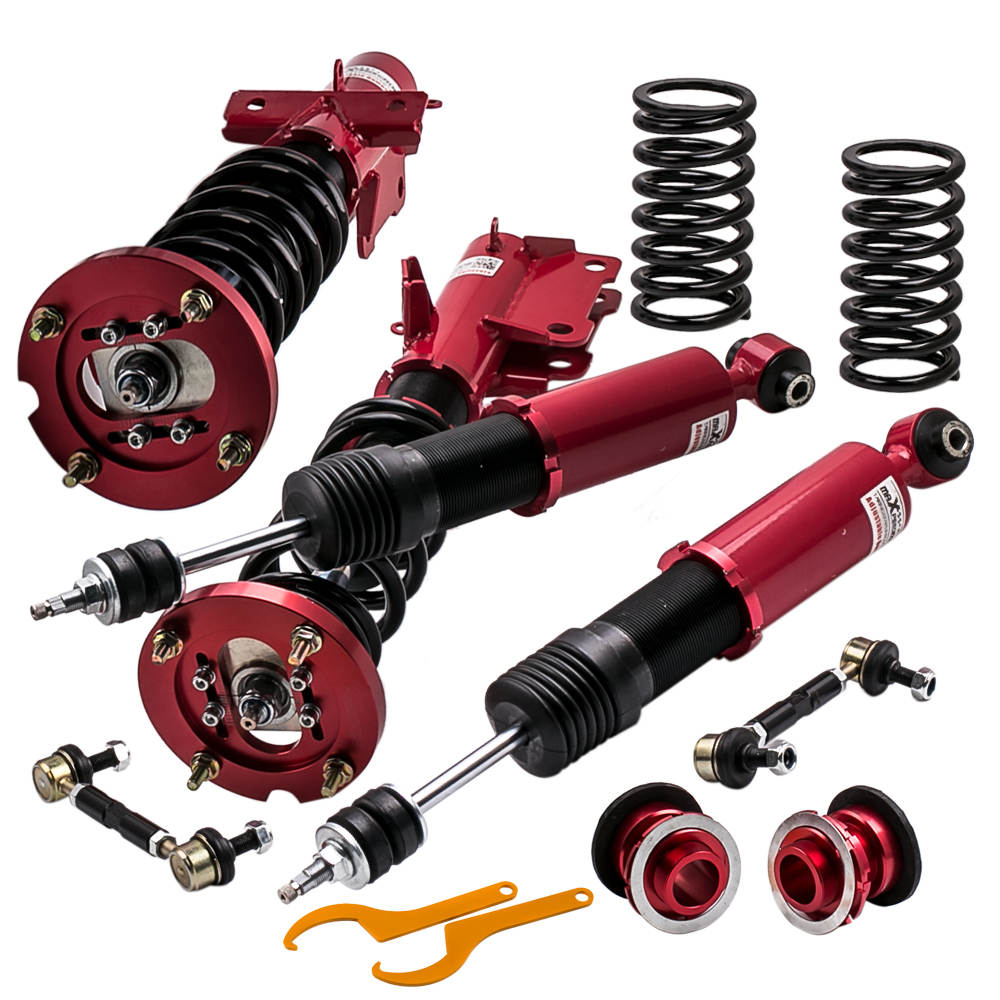 2005 - 2014 compatible for Ford Mustang 24-Way Adjustable Damper Suspension Kit Coilovers