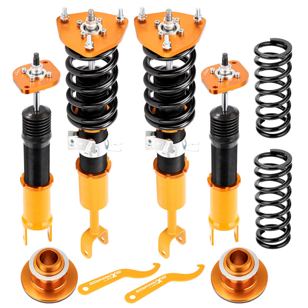 Coilover Suspension Lowering Kit compatible For Nissan Fairlady 350Z Z33 03-08 Adj. Damper Set of 4