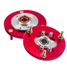 Load image into Gallery viewer, Compatible for BMW E36 1 pair 2pcs Coilover Camber Top Mounts Front Camber Plate