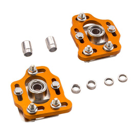 For Coilover Camber Plates For 79-89 compatible for Ford Mustang Cobra compatible for Shelby Roush Steeda 2.50