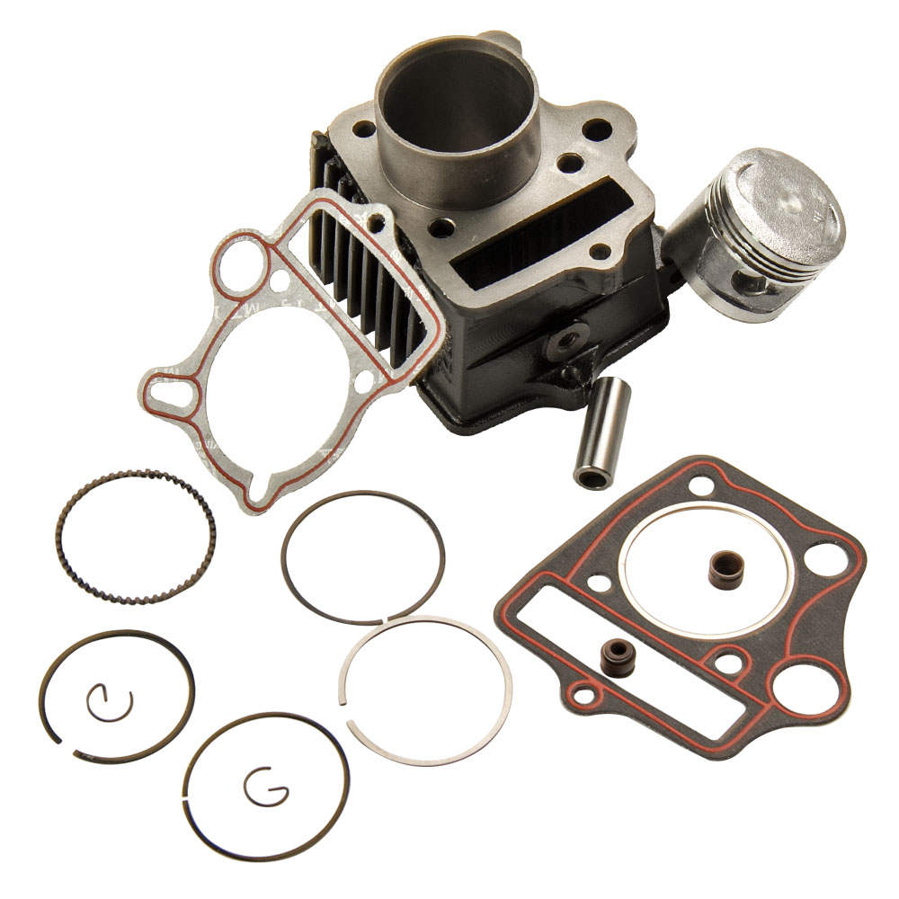 Cylinder Piston Gasket Engine Rebuild Kit compatible with Honda 70CC CRF70 ATC70 XR70 TRX70