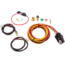 Load image into Gallery viewer, Electric Cooling Fan Wiring Harness Thermostat 40A Relay Kit 185/165 Degree