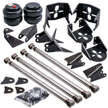Load image into Gallery viewer, Universal Rear Triangulated 4-Link Kit Brackets 2500 Bags Air Ride Suspension