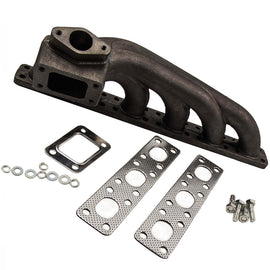 Compatible for BMW E36 325 328 E46 E39 M50 M52 6 Cylinder T3 Turbo 1992 - 1999 Exhaust Manifold left-hand drive