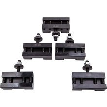 Load image into Gallery viewer, 5x Quick Change Turning and Facing Lathe Tool Post Holder 250-201 Brand New