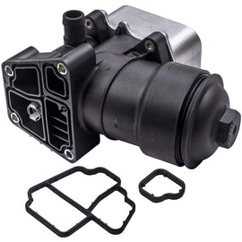 Oil Filter Housing Cooler Cap Gasket compatible with Audi Seat Skoda VW 2.0TDI 1.6TDI