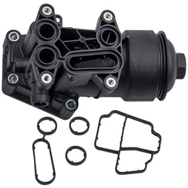 Oil Filter Housing + Gaskets compatible for VW AMAROK 2.0 10- BEETLE 5C 1.6 2.0 11-16