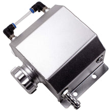 Load image into Gallery viewer, For 1L Universal Aluminum Coolant Overflow Tank + Billet Aluminum Cap