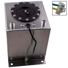 Load image into Gallery viewer, Universal 2.5 Gallon 10L Fuel Cell Tank Lightweight Aluminum with fuel sender