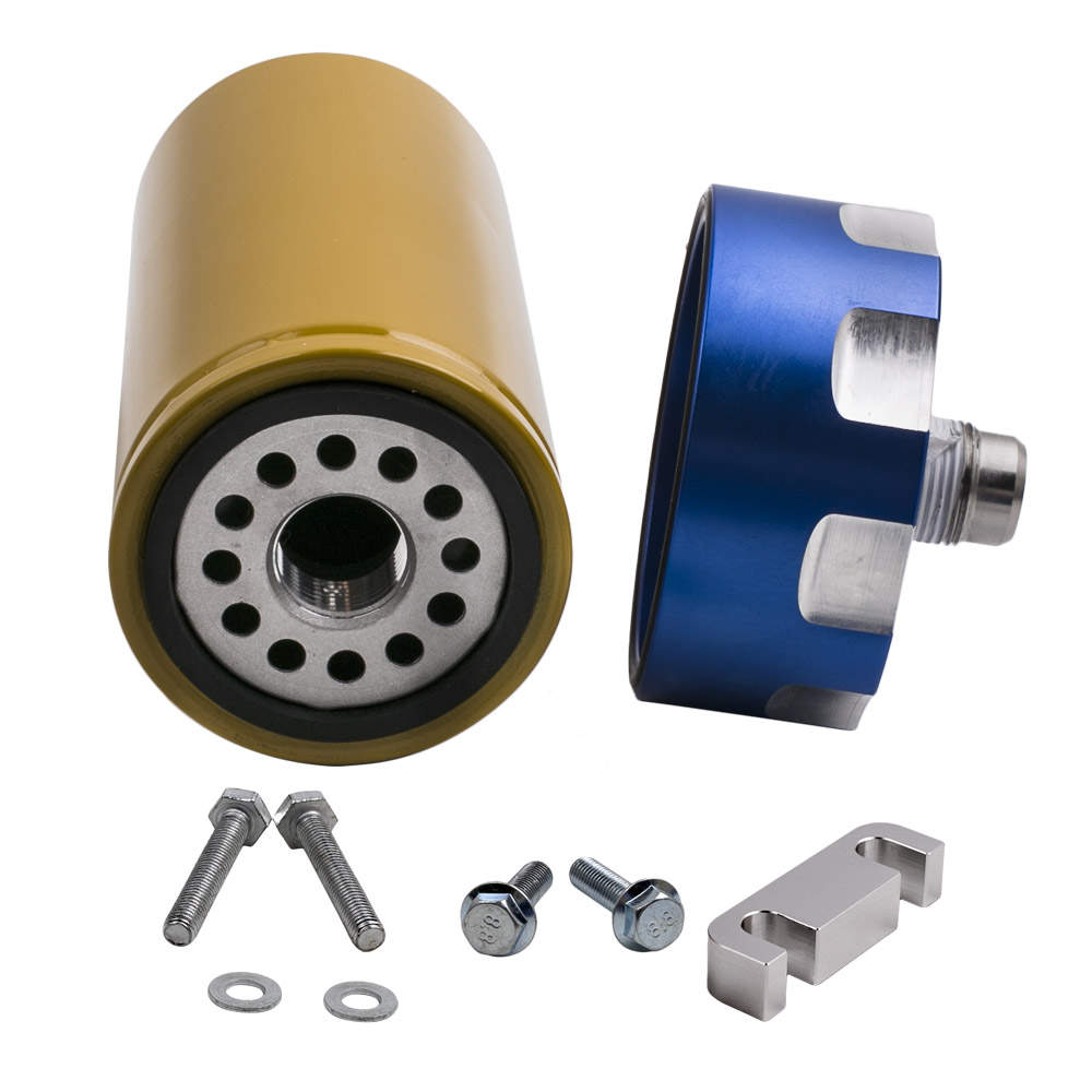 Fuel Filter Kit Adapter for GM Duramax compatible with Chevrolet GMC 6.6L 2001-2016