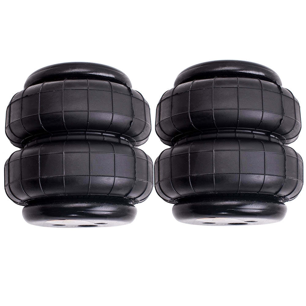 Standard 2500 lb Air Bag single 1/2npt port air spring Bag Double Bellows 2pcs