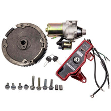 Load image into Gallery viewer, New Electric Start Kit compatible with Honda GX160 GX200 Starter Motor Ignition Key Switch